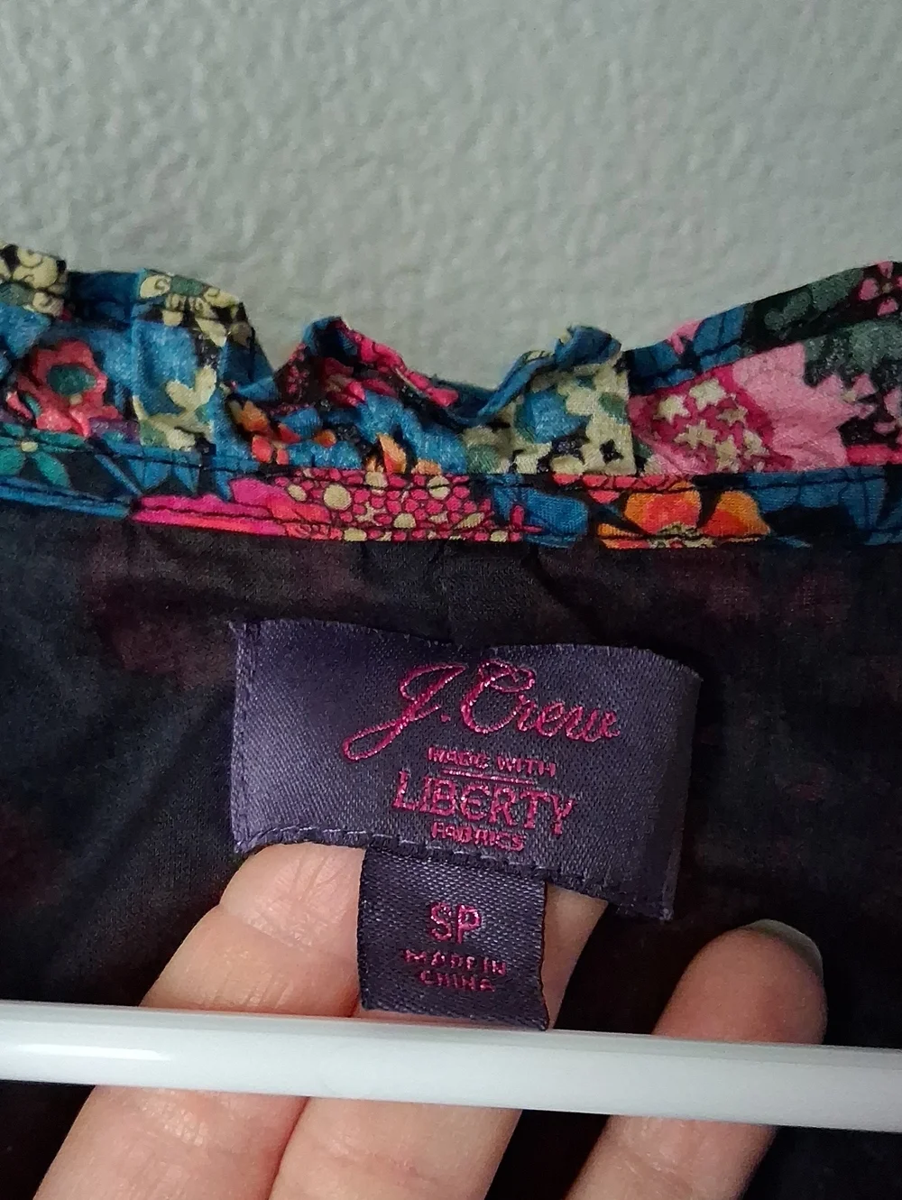 J.crew liberty Floral Dress Size Small Petite